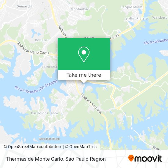 Thermas de Monte Carlo map