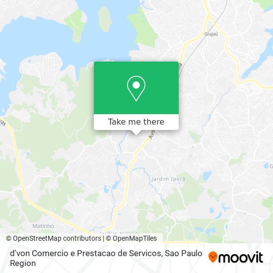 d'von Comercio e Prestacao de Servicos map