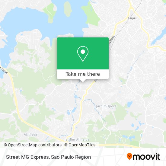 Street MG Express map