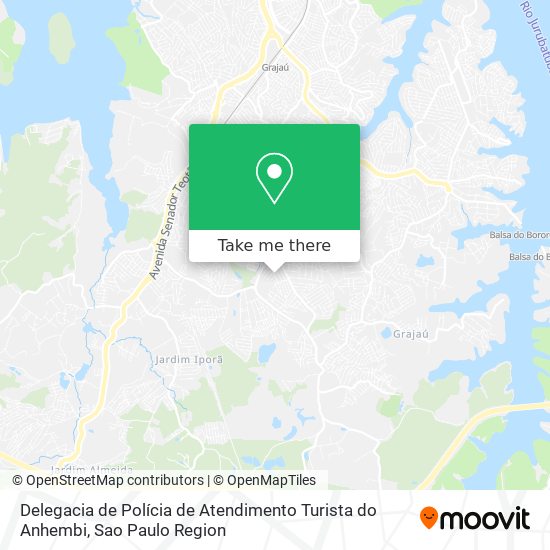 Delegacia de Polícia de Atendimento Turista do Anhembi map