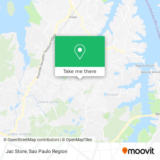 Jac Store map