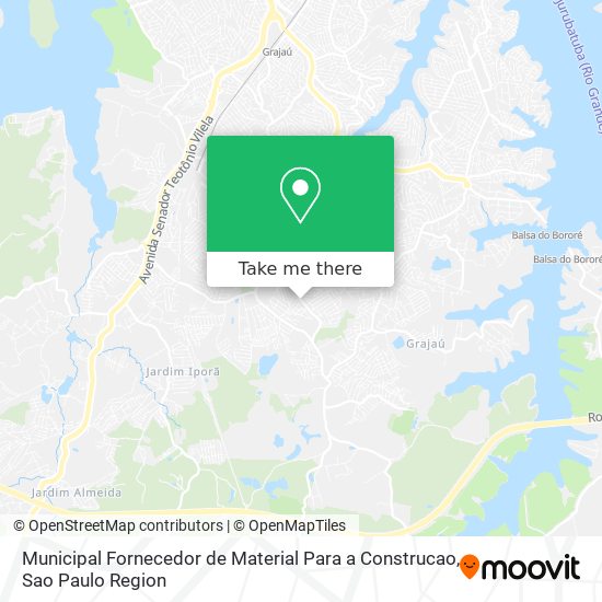 Municipal Fornecedor de Material Para a Construcao map