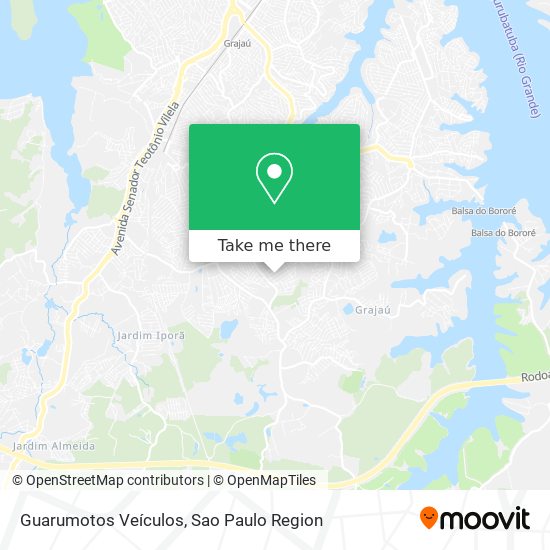 Mapa Guarumotos Veículos