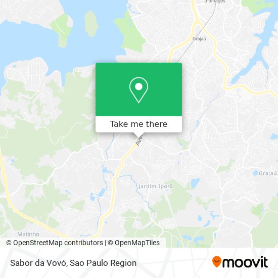 Sabor da Vovó map