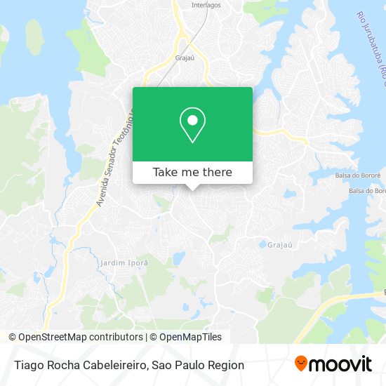 Tiago Rocha Cabeleireiro map