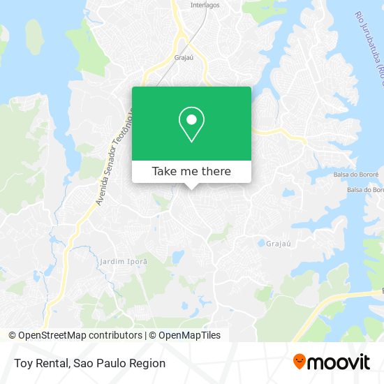 Toy Rental map