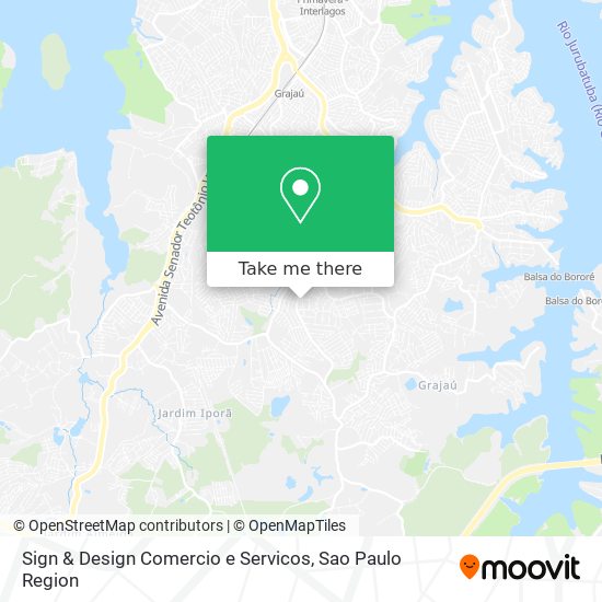 Sign & Design Comercio e Servicos map