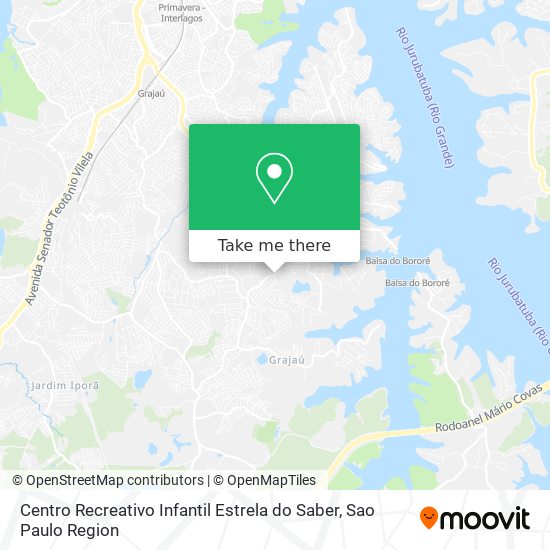 Centro Recreativo Infantil Estrela do Saber map