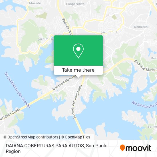 Mapa DAIANA COBERTURAS PARA AUTOS