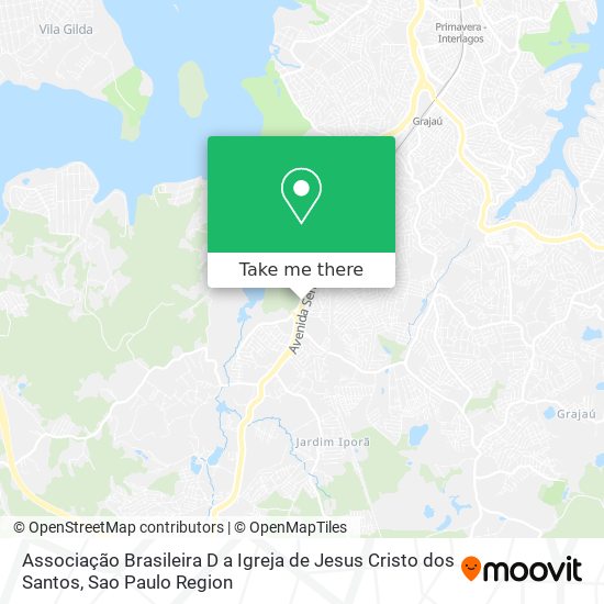 Associação Brasileira D a Igreja de Jesus Cristo dos Santos map