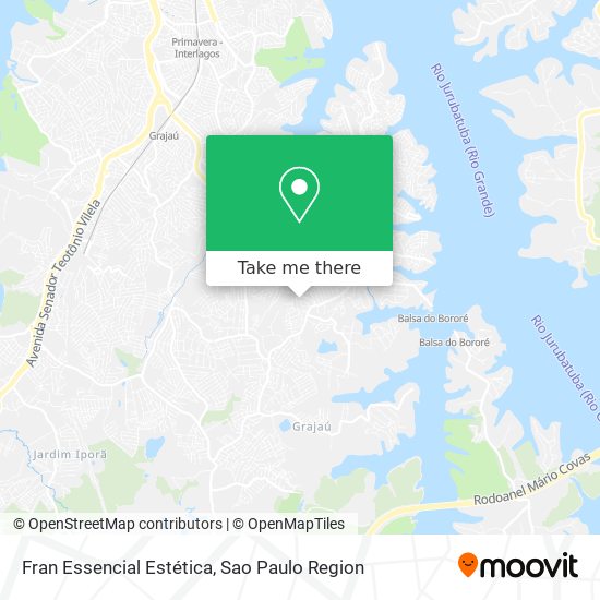 Fran Essencial Estética map