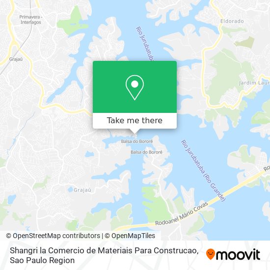 Shangri la Comercio de Materiais Para Construcao map