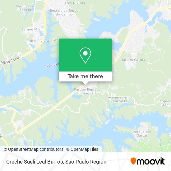 Creche Sueli Leal Barros map