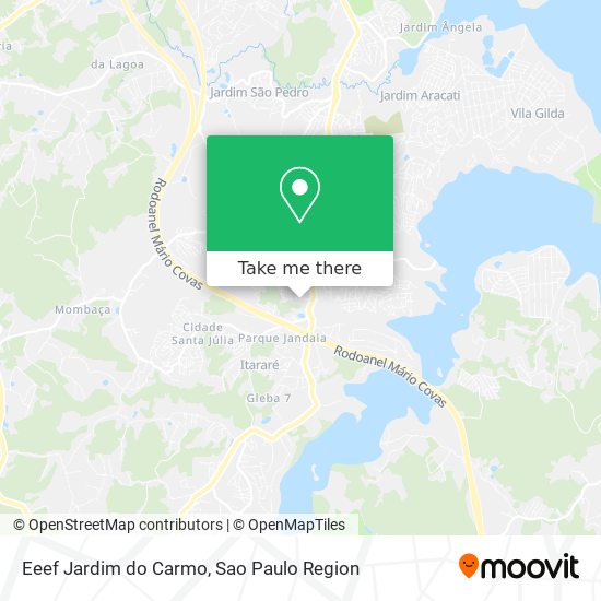 Mapa Eeef Jardim do Carmo