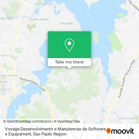 Mapa Voyage Desenvolvimento e Manutencao de Software e Equipament