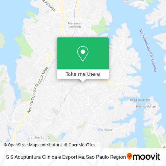 S S Acupuntura Clinica e Esportiva map