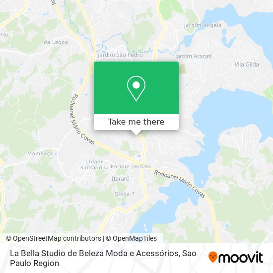 La Bella Studio de Beleza Moda e Acessórios map