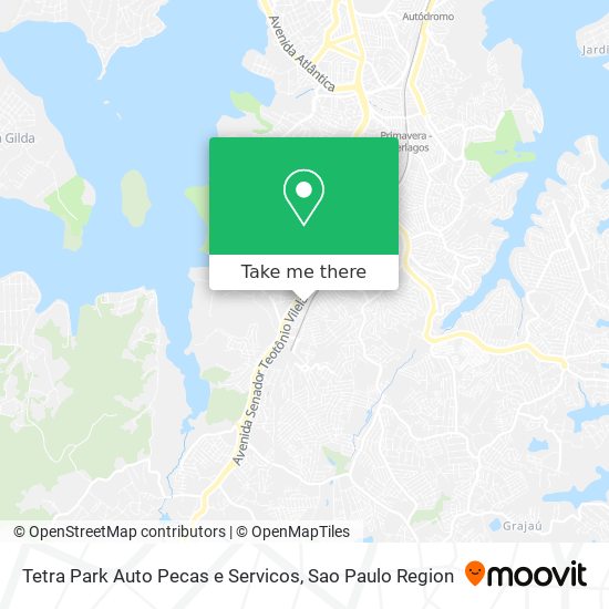 Tetra Park Auto Pecas e Servicos map