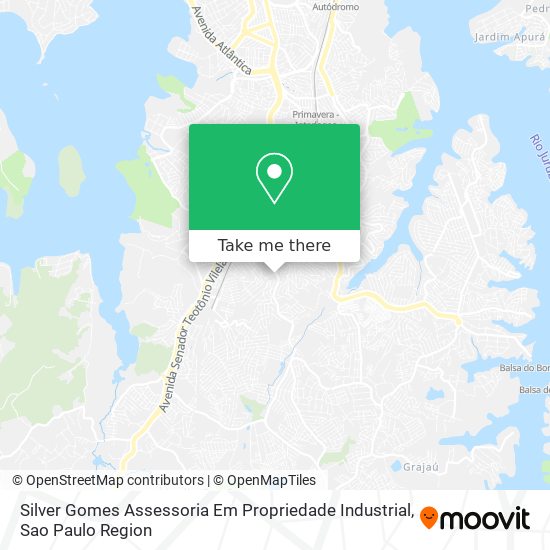 Mapa Silver Gomes Assessoria Em Propriedade Industrial