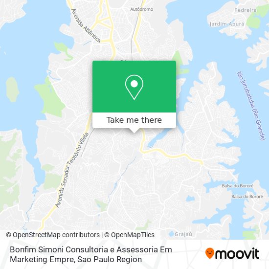 Bonfim Simoni Consultoria e Assessoria Em Marketing Empre map