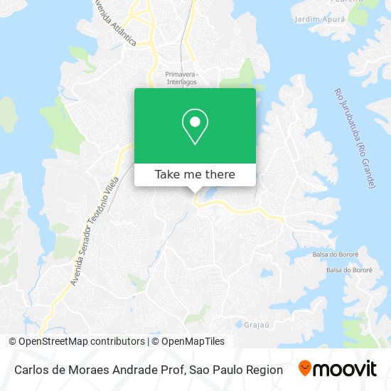 Carlos de Moraes Andrade Prof map