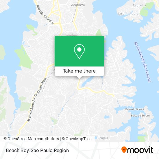 Beach Boy map