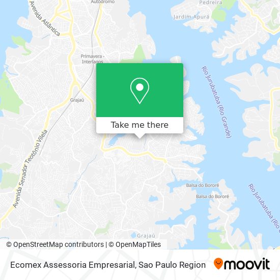 Mapa Ecomex Assessoria Empresarial