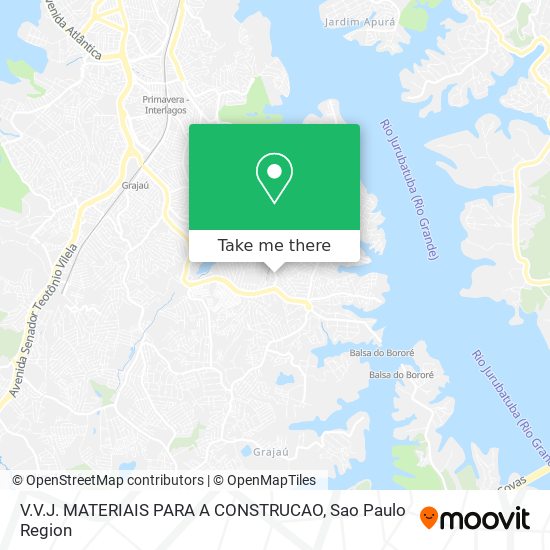 Mapa V.V.J. MATERIAIS PARA A CONSTRUCAO