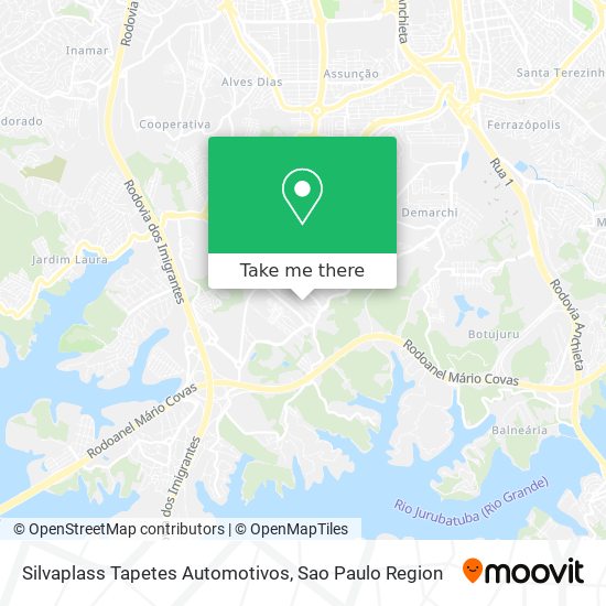 Mapa Silvaplass Tapetes Automotivos