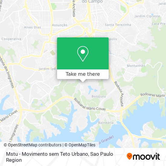 Mstu - Movimento sem Teto Urbano map