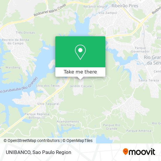 UNIBANCO map