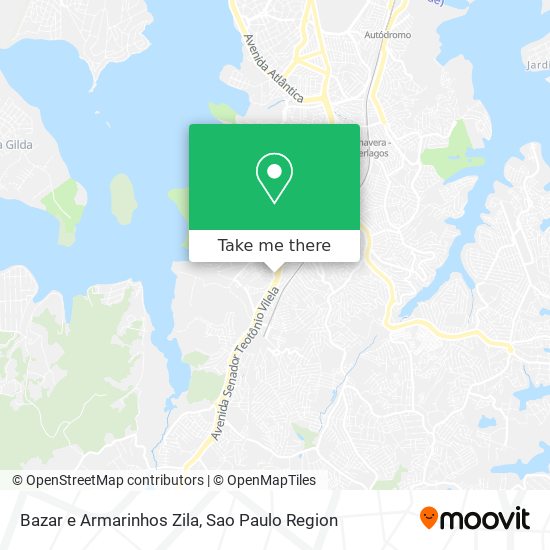 Bazar e Armarinhos Zila map