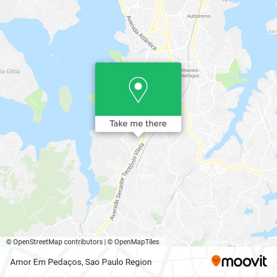 Amor Em Pedaços map