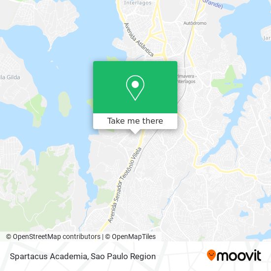 Mapa Spartacus Academia