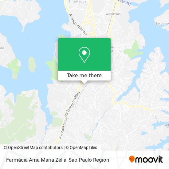 Mapa Farmácia Ama Maria Zélia