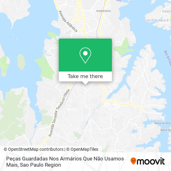 Peças Guardadas Nos Armários Que Não Usamos Mais map