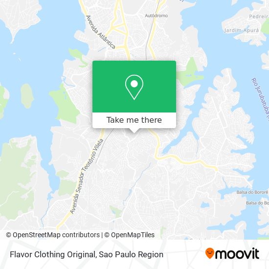 Flavor Clothing Original map