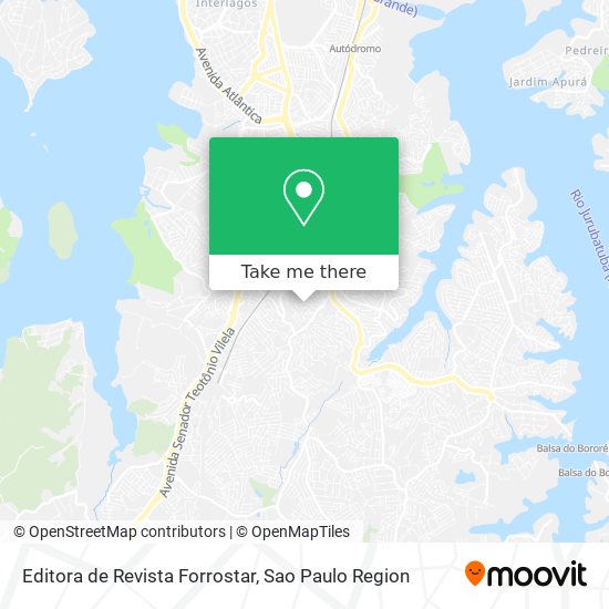 Editora de Revista Forrostar map