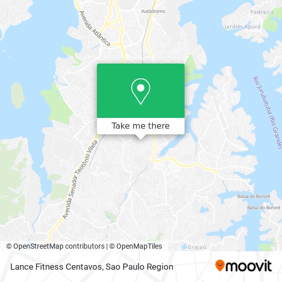 Mapa Lance Fitness Centavos