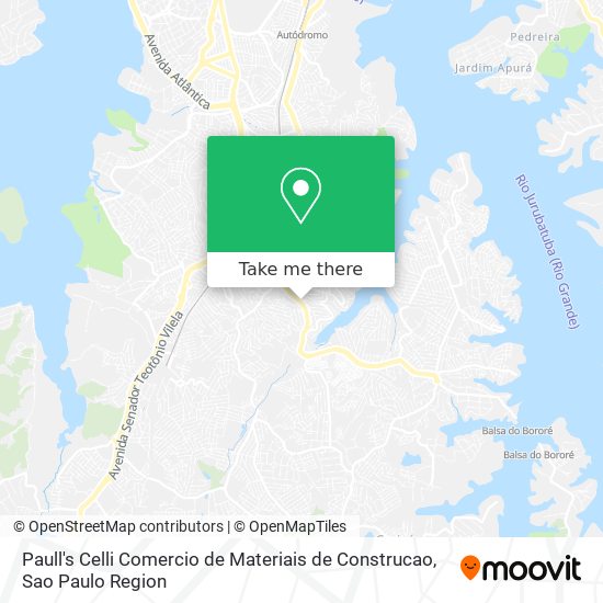 Paull's Celli Comercio de Materiais de Construcao map