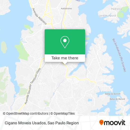 Mapa Cigano Moveis Usados