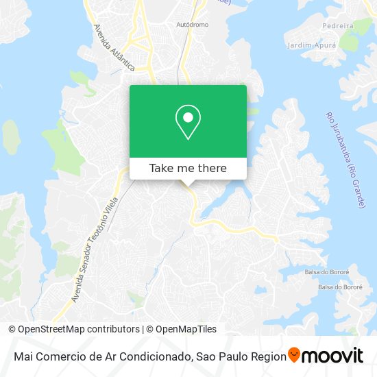 Mapa Mai Comercio de Ar Condicionado