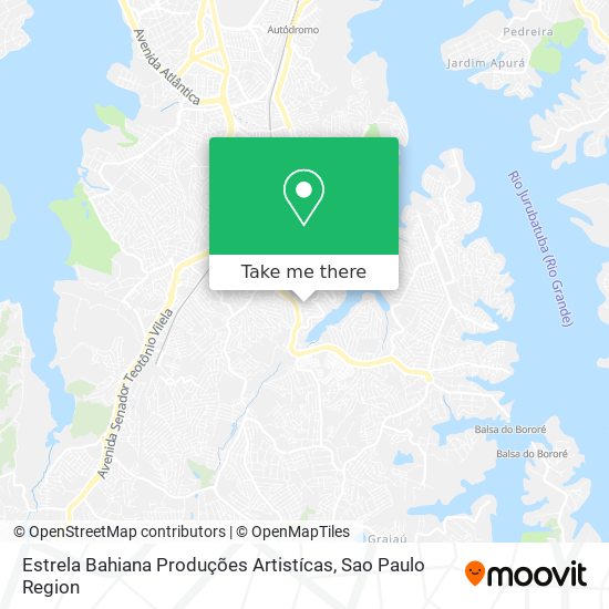 Estrela Bahiana Produções Artistícas map