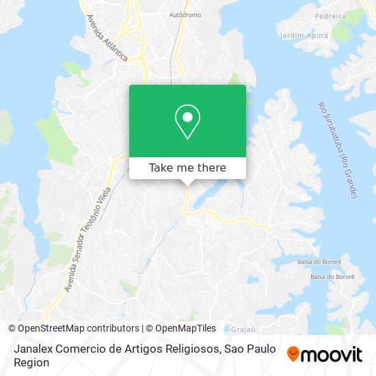 Janalex Comercio de Artigos Religiosos map