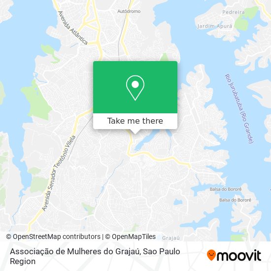 Associação de Mulheres do Grajaú map