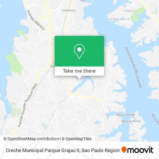 Creche Municipal Parque Grajau II map