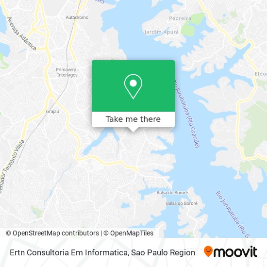 Mapa Ertn Consultoria Em Informatica