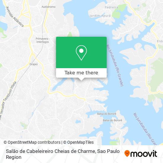 Salão de Cabeleireiro Cheias de Charme map