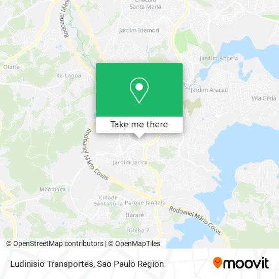 Ludinisio Transportes map