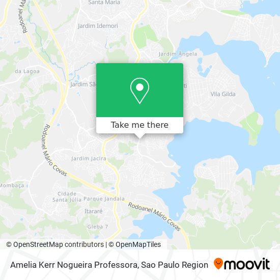 Amelia Kerr Nogueira Professora map